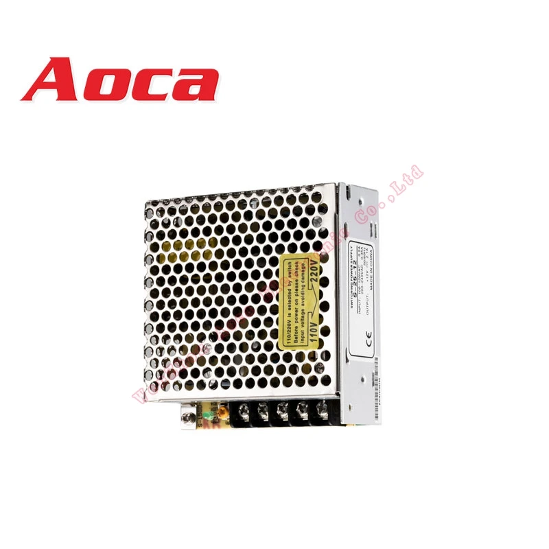 

25w 12v Power Supply 5v 5a smps input 110v/220V ac to dc 12v 2a power supply for led screen 5v 24v 48v 220v led power supply
