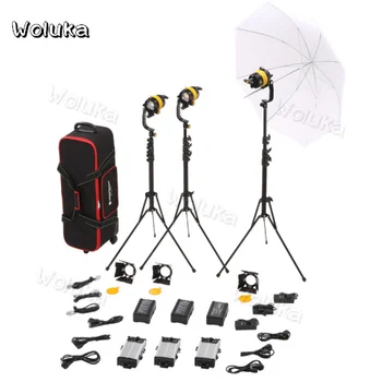 

LED FC-500A Spotlight Kit Film Spotlight dimming camera photography double color temperature Pat three-lamp set CD50 T01