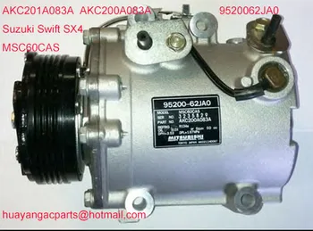 

MSC60CAS air auto ac compressor for compressor Suzuki Swift III / SX4 2005- AKC200A083A 9520062JA0 AKC201A083A