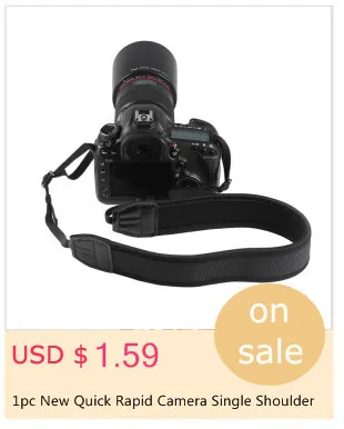 DSLR камера из искусственной кожи Быстрый ремешок на запястье мягкая ручка камера сумка универсальная для Canon для Nikon для sony для Olympus