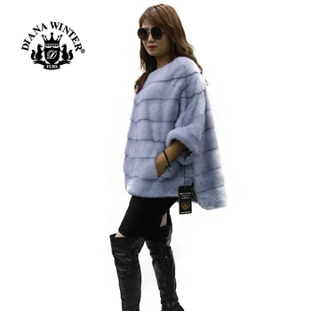 

Fur jacket women's jacket mink coat fur women's leather fashion high-end atmosphere DIANA WINTER 2019