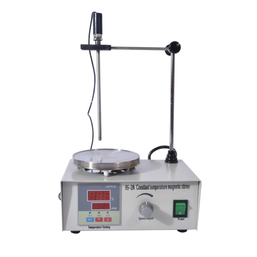 

220V/110V 85-2A Lab Mixer Double digital display Heating Constant temperature Magnetic Stirrer 100-2000r/min