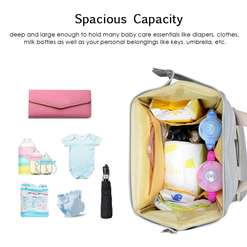 OSOCE унисекс водоотталкивающий полиэстер детская одежда пеленки Подгузники емкости для сухого молока Путешествия сумка для хранения мама
