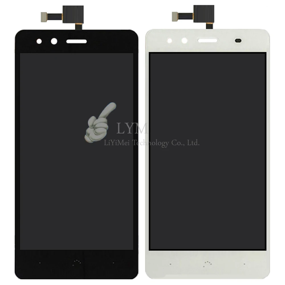 Black White LCD TP for BQ Aquaris X5 5 0 LCD Display Touch Screen Digitizer Assembly