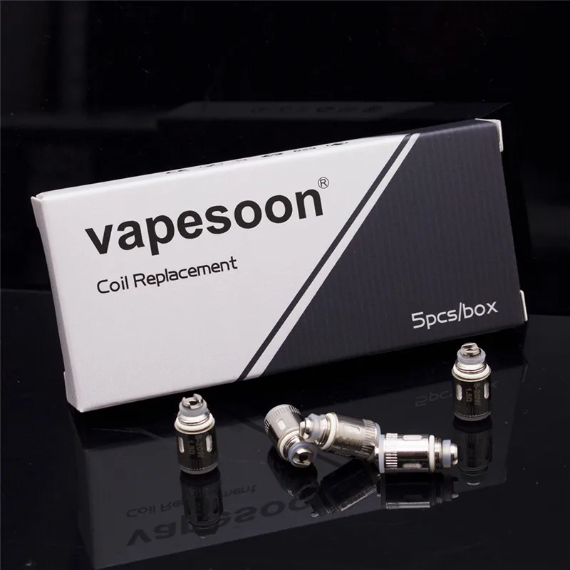 

5PCS Universal VapeSoon Replacement GS Air Atomizer Coil Core Resistance 1.5ohm 0.75ohm For GS Air 2 m Tank