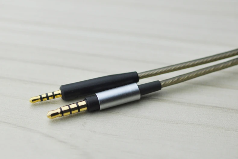 SHELKEE High quality upgrade audio cable cord Line For Bose QC25 QC35 OE2 OE2i AE2 AE2i headphone Cable With Mic Volume Control