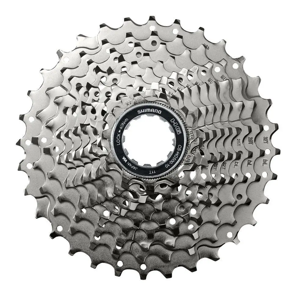 Shimano Тиагра 4600 4700 M6000 CS-HG500 10 Скорость горы MTB дорожный велосипед кассета маховик 11-25 т 12-28 т 11-32 т 11-34 Т 11-42 т - изображение