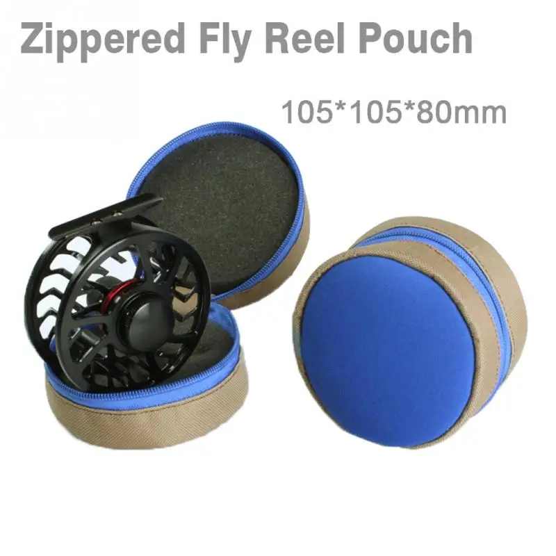 

Fly Fishing Reel Bag Protective Cover Trolling Spinning Fishing Reel Protective Case Pouch Bag