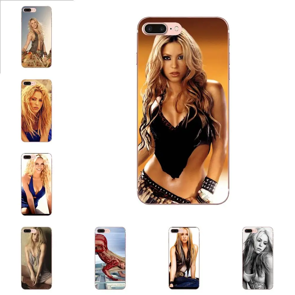 

Attractive Shakira For Samsung Galaxy Note 2 3 4 5 8 9 S3 S4 S5 S6 S7 S8 S9 mini Edge Plus Clear Soft Shell