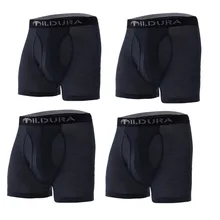 Мериносовая шерсть, мужское нижнее белье из мериносовой шерсти, 4 пары в упаковке, мужские трусы-боксеры, мягкие, впитывающие влагу, быстросохнущие, дышащие, размер S-2XL