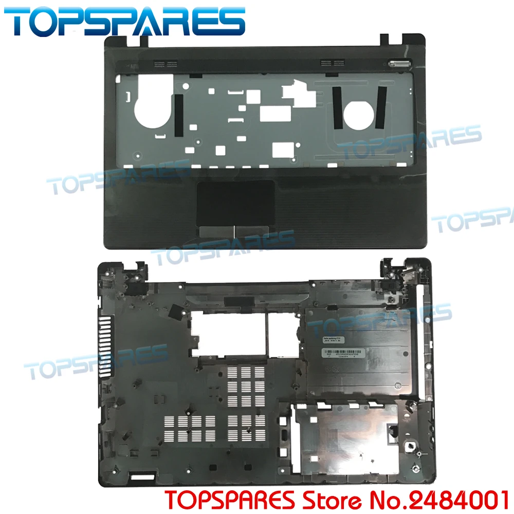 Koop Nieuwe Laptop Bovenste Palmrest Touchpad Bottom Base Cover Voor Asus K53U K53B X53U K53T K53TA K53TK K53 X53B AP0K3000200