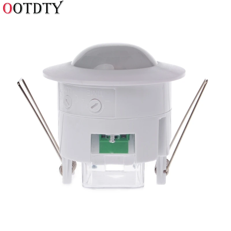 OOTDTY 110 240 В AC мини Регулируемый 360 градусов Потолочный PIR инфракрасный датчик