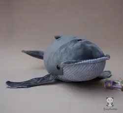 Мягкая игрушка супер мягкие Baleen игрушечный КИТ детские игрушечные лошадки плюшевые моделирование морской животные горбатый кукла