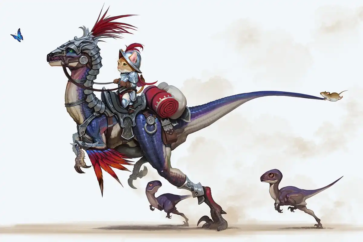 Affiche En Tissu Fantaisie Chat Chevalier Equitation Dinosaure Pmd036 Imprime Personnalise Cadre Disponible Pour Decoration Murale De La Maison Aliexpress