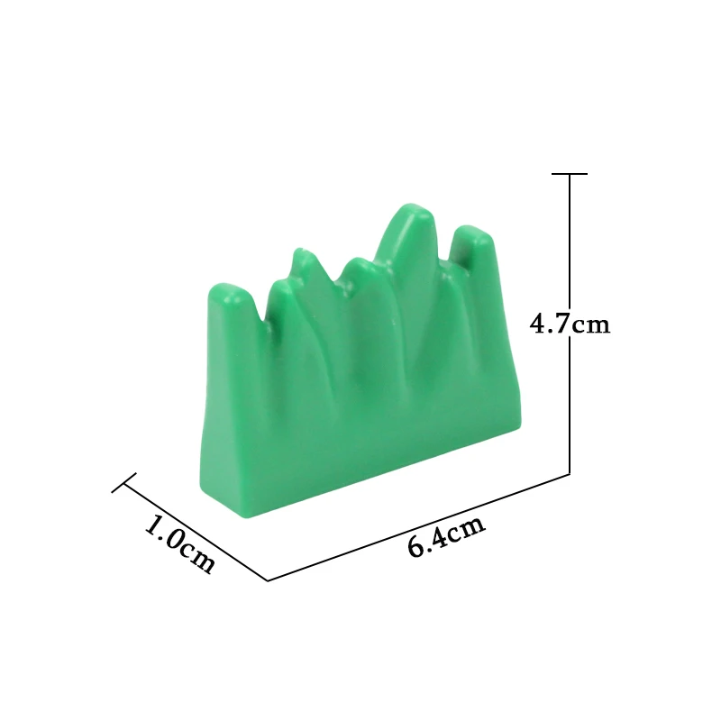 Строительные блоки больших частиц, аксессуары, совместимы с Duplos farm, сборные кирпичи, забор, дерево, пень, трава, цветок, фигурка, игрушки, подарок