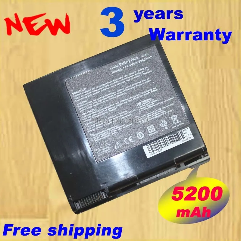 5200mAh 14 4V 8 Cell font b Battery b font Pack for ASUS G74 G74J G74S