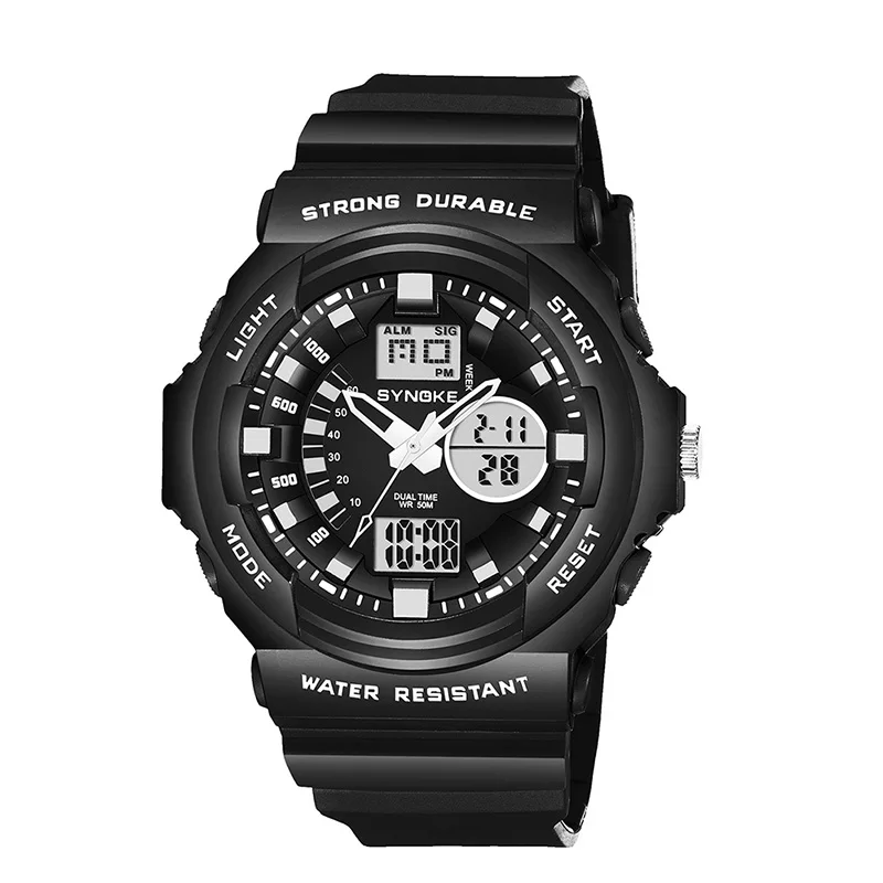 

Fashion LED Watchs Unisex Kids Adult Multifunction Waterproof Sports Electronic Watch