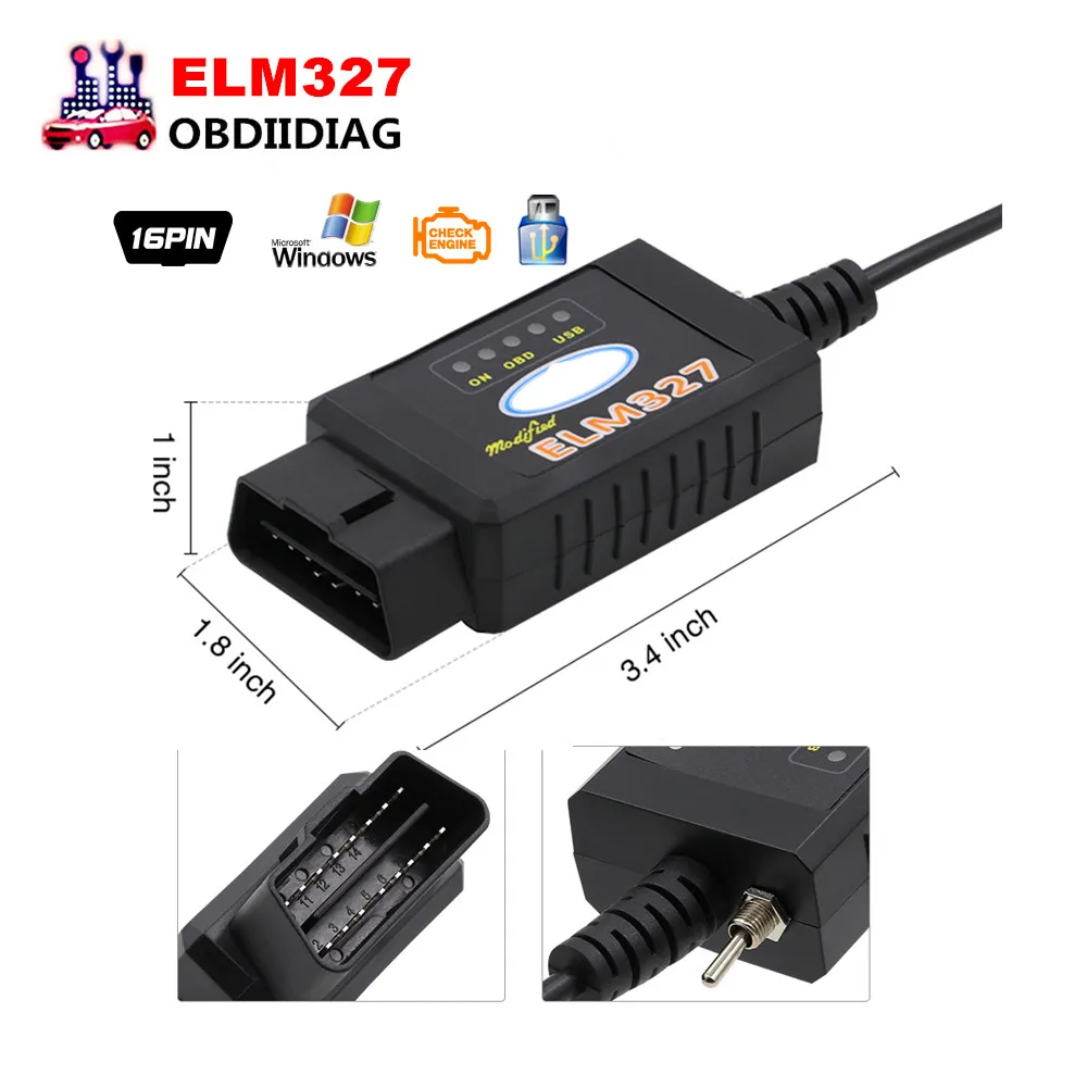 elm327 схема электрическая