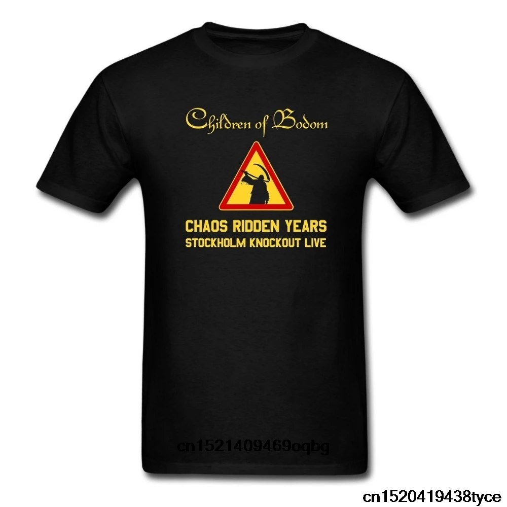 Children of bodom Chaos Ridden yeurs Stockholm Knockout Live футболка для мужчин и женщин с надписью Death Metal