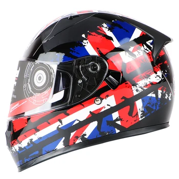 

New Arrival Motorcycle Helmet Fashion Design Full Face Racing Helmets ECE DOT Approved Capacete Casco Casque Moto