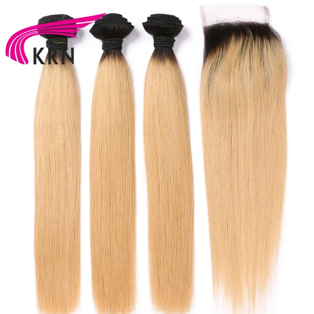 Special Price KRN 1B 27 Color Brazilian Human Hair 3 Pieces Bundles With Lace Closure Straight Remy Hair Extension Full End Fast Shipping Special Price KRN 1B 27 Color Brazilian Human Hair 3 Pieces Bundles With Lace Closure Straight Remy Hair Extension Full End Fast Shipping