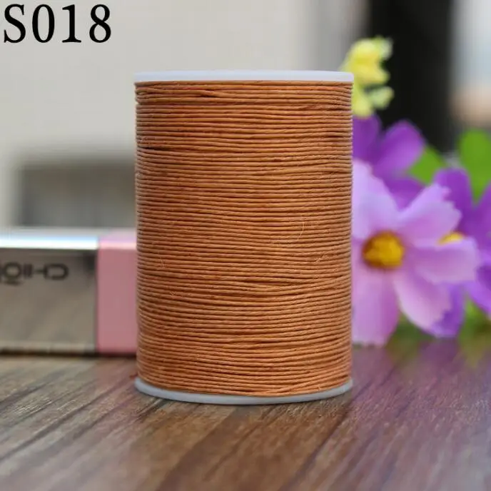 Wholesale diameter 0.6mm ramie leather sewing round waxed thread ramie ...
