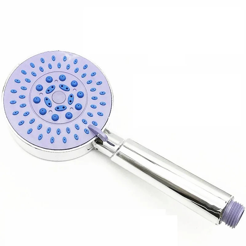 

5 Sprays Modern Chrome Shower Base Head Hand Held High-Pressure Bathroom