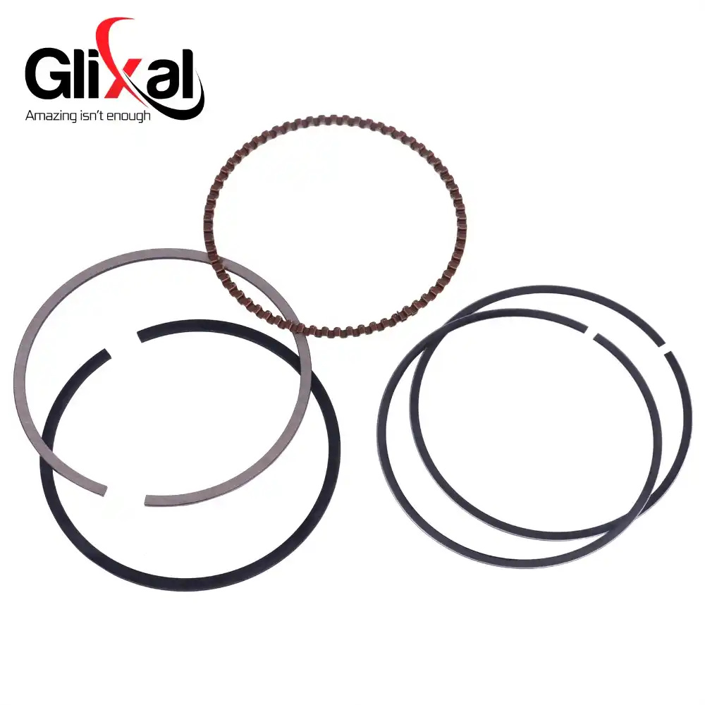Glixal 157QMJ 160cc GY6 скутер 58,5 мм набор поршневых колец Banzer Romet Barton Znen Peace SUNL ABM VENTA STELS Мопед ATV Go Kart - изображение