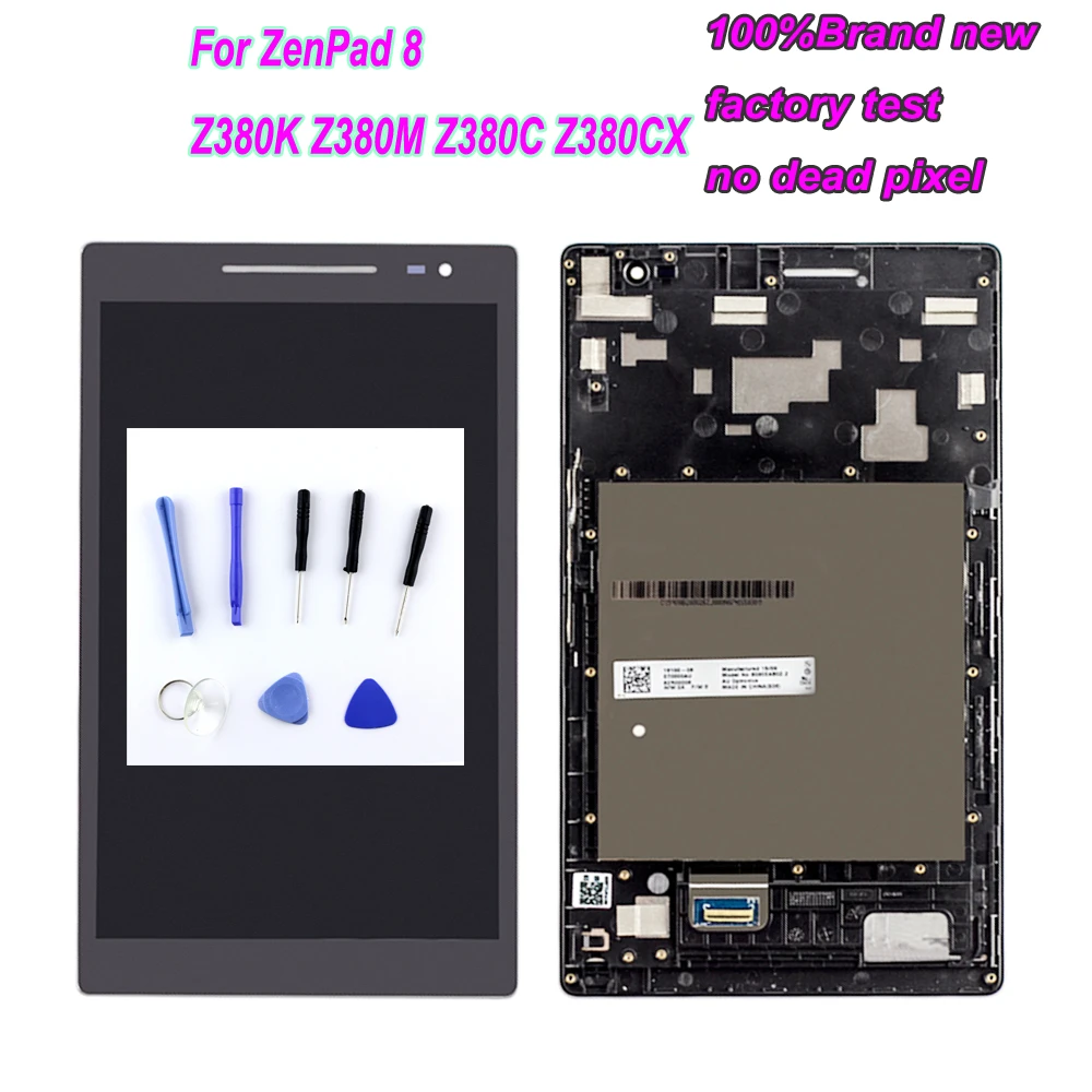 ЖК дисплей AAA + для Asus ZenPad 8 0 Z380 Z380M Z380KL Z380CX Z380CL P022 P024 кодирующий преобразователь
