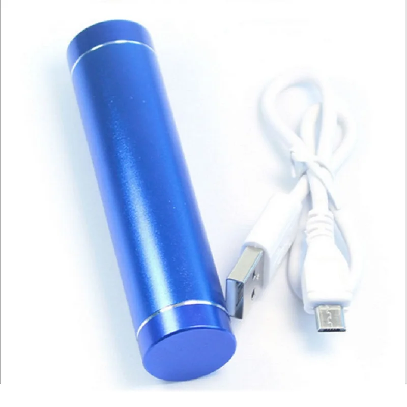 Портативное зарядное устройство 2600 мАч Внешнее USB 18650 для iphone универсальное