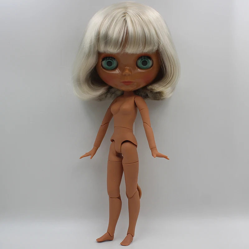 Шарнирная кукла Blyth, Neo Blyth кукла Обнаженная Заказная матовое лицо куклы можно изменить макияж и платье DIY, 1/6 шарнирные куклы