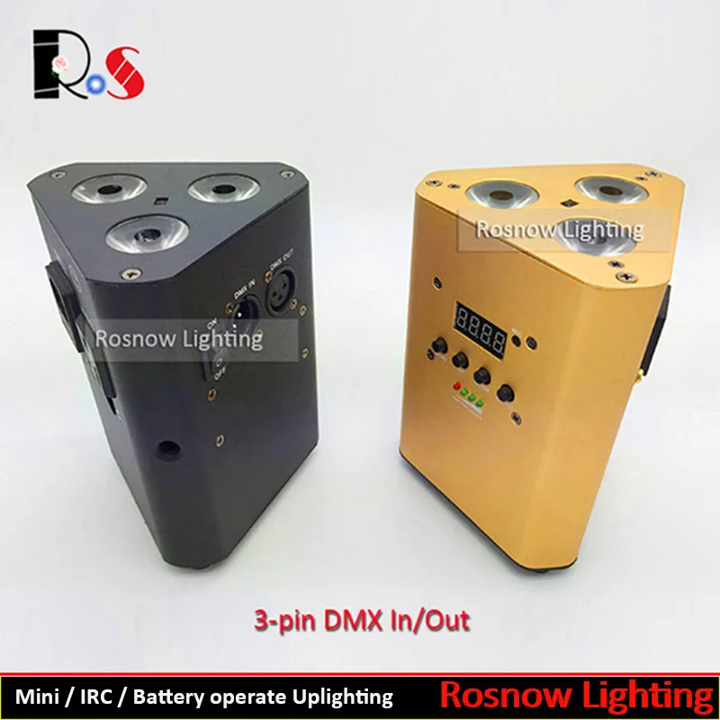 36 шт./лот батарея беспроводной светодиод Клин DMX par/кронштейн для светодиода uplight