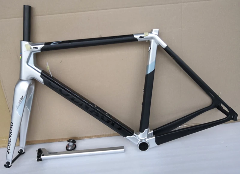 18 цветов T1000 UD Colnago C64 Серебряный Черный углерода рамы дорожных велосипедов 48 см 50 см 52 см 54 см 56 см матовая глянцевая