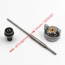 Spuit 권총 W-77 노즐 바늘 에어 캡 kis tfor 스프레이 건 2.0/2.5/3.0mm 자동차 그림 가구 페인트 페인트 권총(China)