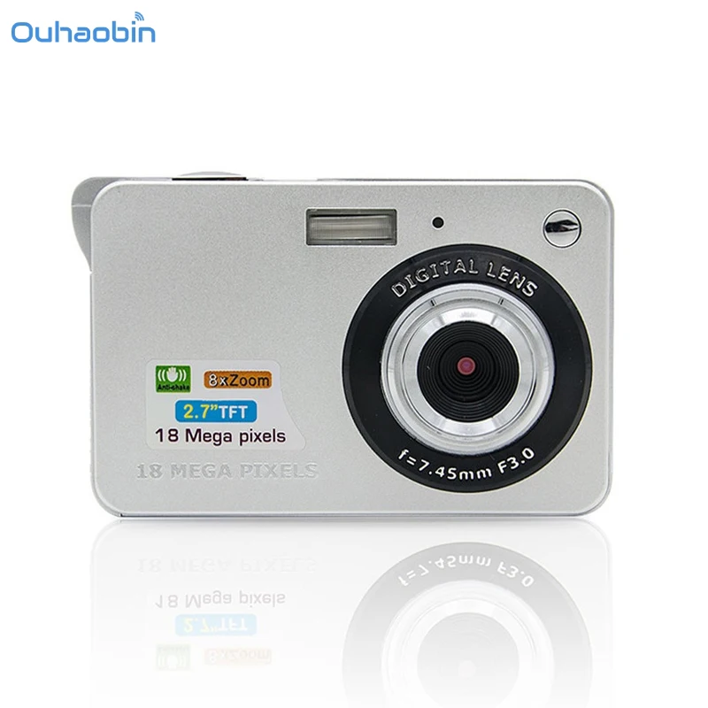 

Ouhaobin Big Sale 18 Mega Pixels 3.0MP CMOS Sensor 2.7 inch TFT LCD Screen HD 720P Digital Camera Portable Take Photos Sep8