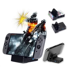 Замена мини-держатель для nintendo Switch NS NX консоль Колыбель Док-станция с чипом для Samsung Galaxy S8 зарядное устройство Подставка для зарядки