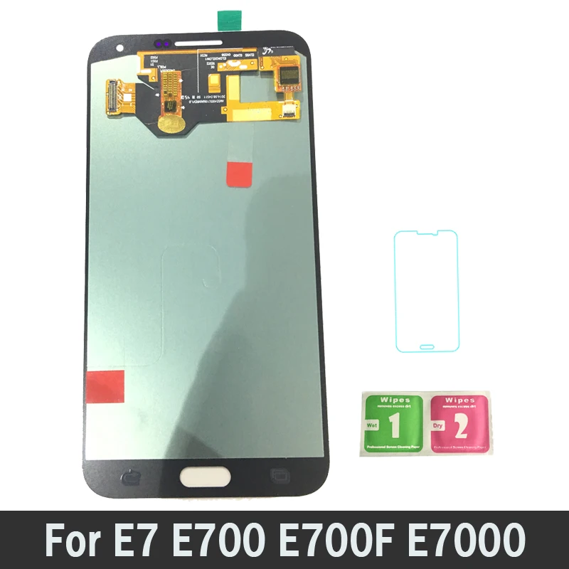 

Super AMOLED LCDs High Quality LCD Screen Display Touch Digitizer Assembly For Samsung Galaxy E7 E700 E700F E7000 E7009 Phone