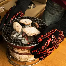 TTLIFE перчатки для барбекю рукавицы для выпечки высокая термостойкость многоцелевой Приготовление на гриле перчатки барбекю Кухня инструмент