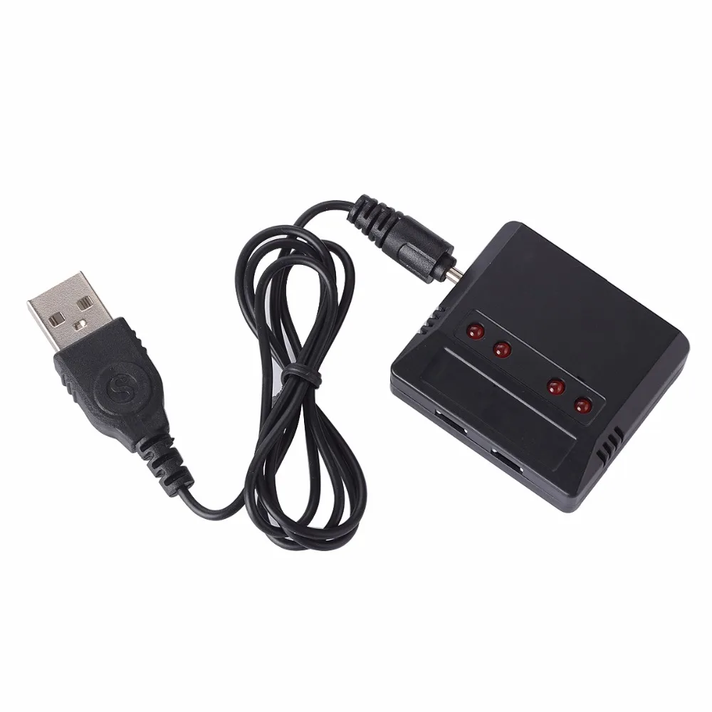 4 шт. Lipo батарея 3 7 v 700 mah/750 mah + X4 USB зарядное устройство для Syma X5C 1 X5 X5SC X5SW X6SW JJRC H9D H5C MJX