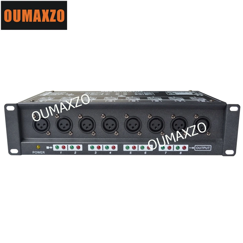 

OUMAXZO-1307 dmx 8dxf distributor DMX Signal Amplifier DMX distributor for stage equipment