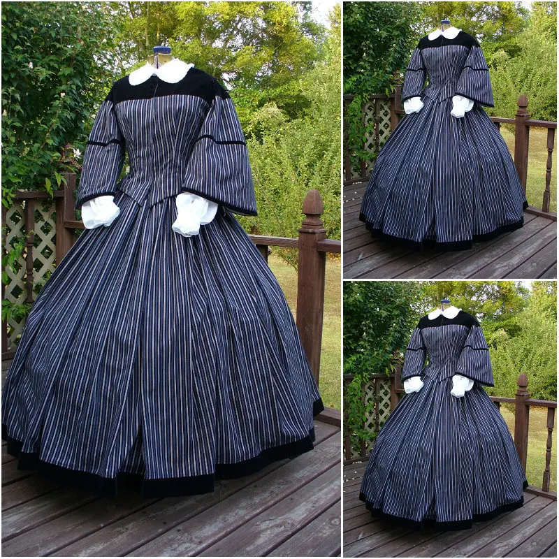 Historical!Customer made Halloween Dresses Gothic Cosplay Victorian