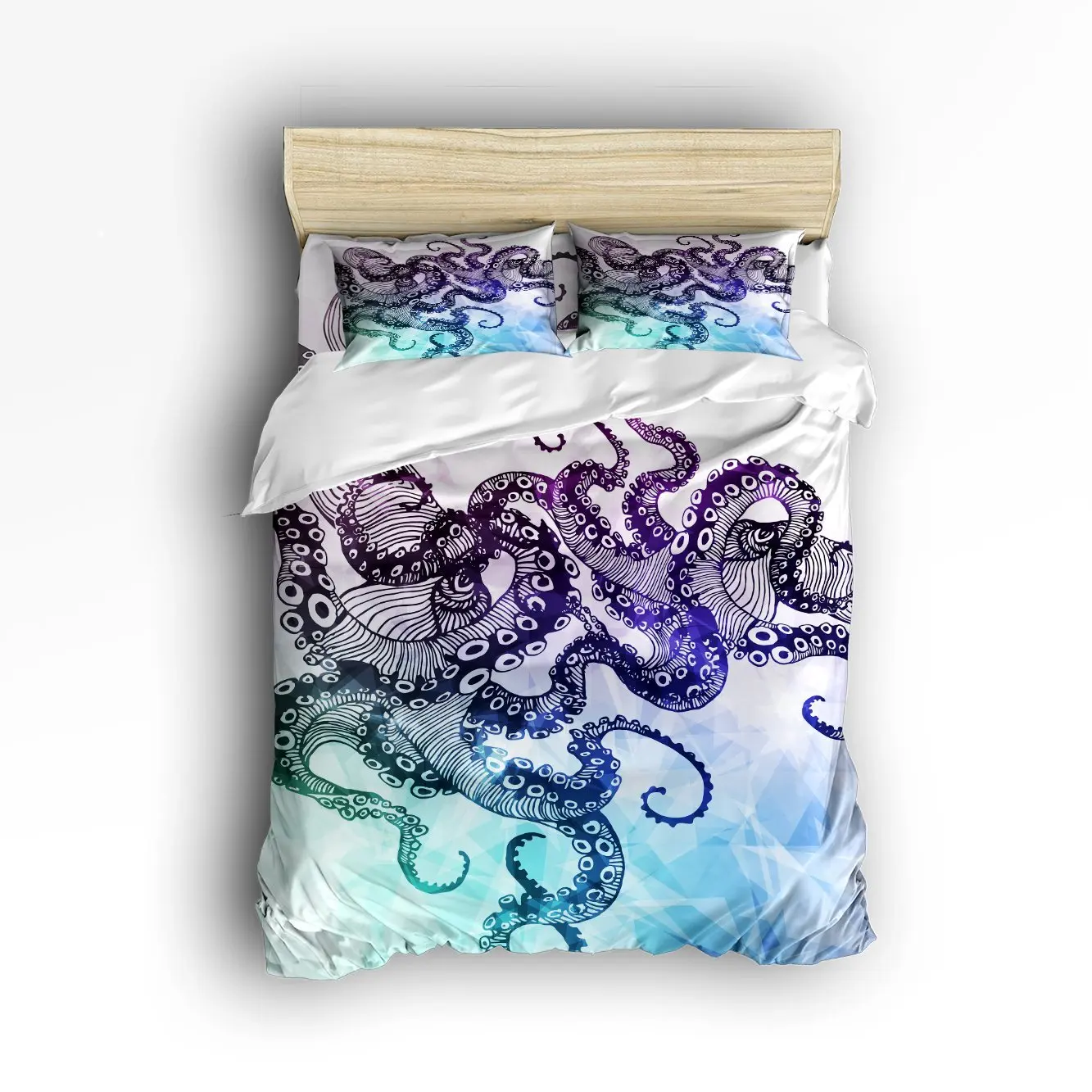 Buy 4 Piece Bed Sheets Set, Unique Abstract Hipster