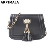 Летние кожаные Сумки квадратная сумка через плечо для Для женщин небольшой Винтаж кисточкой Для женщин Курьерские сумки в Корейском стиле, с бахромой, на плечо сумка