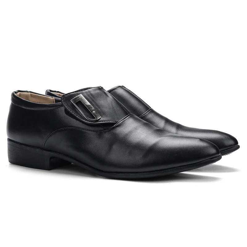 Size 38 48 Men Formal Shoes Factory Outlet Brand Trend Leather Af2585 huismerk kopen in de aanbieding