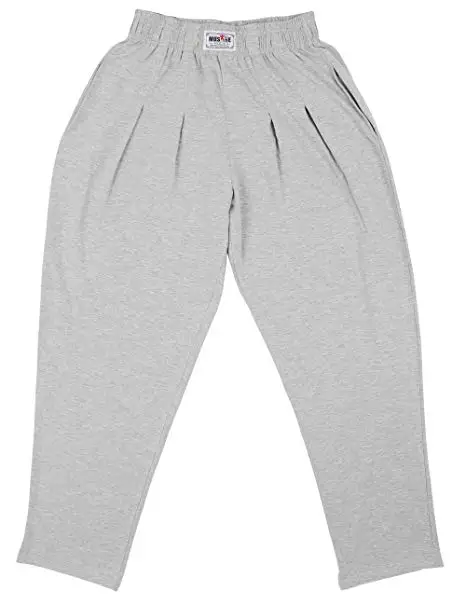 Men's Bodybuilding Baggy Pants For Loose Comfortable Workout Trouser Lycra Cotton High Elastic Designed For Fitness,M,L,XL