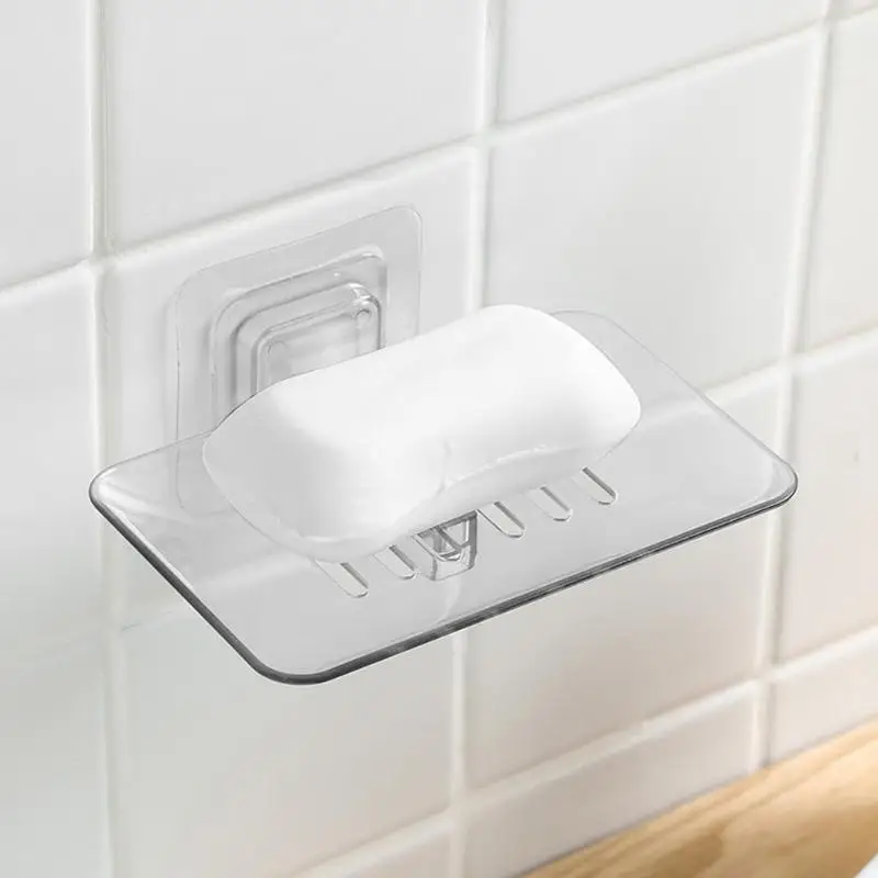 جديد البلاستيك صحن الصابون الصابون صينية حامل تخزين الصابون رف لوحة مربع الحاويات للحمام دش لوحة الحمام
