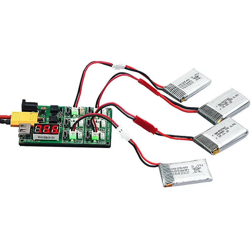 Зарядное устройство 6 в 1 3 7 В S Lipo LiHv плата для зарядки аккумуляторов KINGKONG Tiny