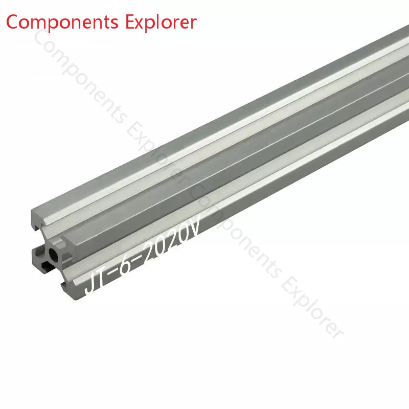 

Arbitrary Cutting 1000mm 2020 V-slot Aluminum Extrusion Profile,Silvery Color.