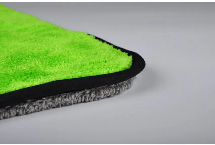 5Pcs 45cmx38cm High Quality Plush Microfiber Car Cleaning Cloth Car Care Microfibre Wax Polishing Detailing Towel