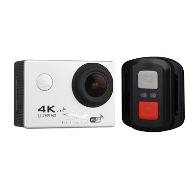 Ультра HD 4 K экшн-камера wifi видеокамеры 16MP 170 go cam 4 K deportiva 2 дюйма f60 водонепроницаемая спортивная камера pro 1080P 60fps cam - Цвет: F60R White